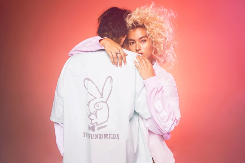 The Hundreds playboy Collection streetwear release date hoodie t shirt