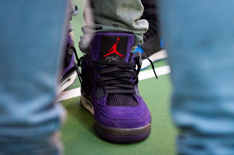 Travis Scott Air Jordan 4 Purple Better Look Brand OG Chase B Cactus Jack