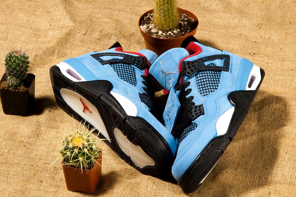 Travis Scott Nike Air Jordan 4 Cactus Jack Release Date Info Drops June 9 2018 University Blue Livestock Canada 308497 406