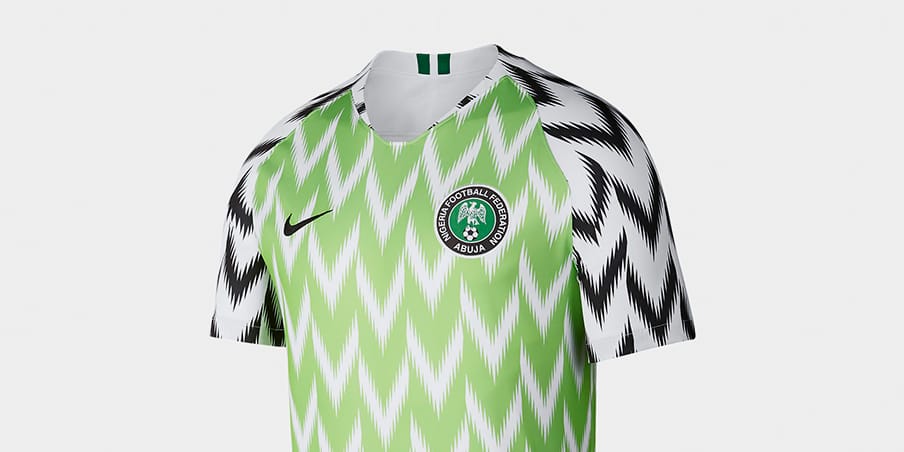 nigeria soccer team jersey