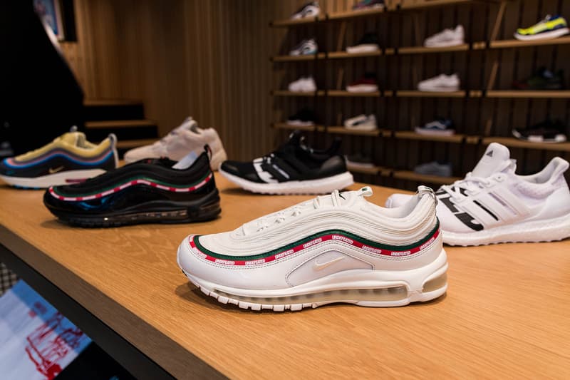 UNDEFEATED Shibuya store opening inside look photographs shop