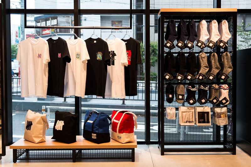 UNDEFEATED Shibuya store opening inside look photographs shop