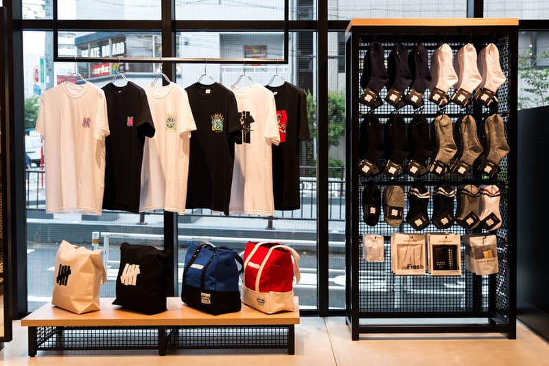 UNDEFEATED Shibuya store opening inside look photographs shop