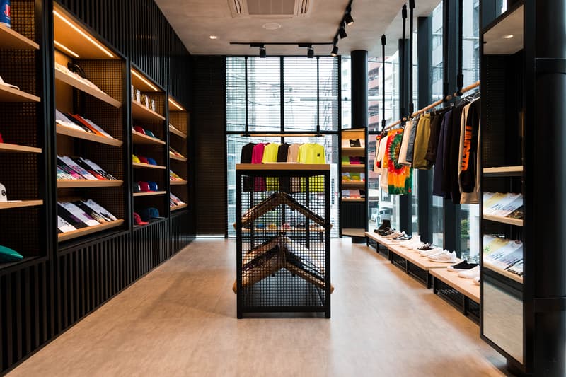 UNDEFEATED Shibuya store opening inside look photographs shop