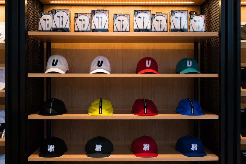 UNDEFEATED Shibuya store opening inside look photographs shop