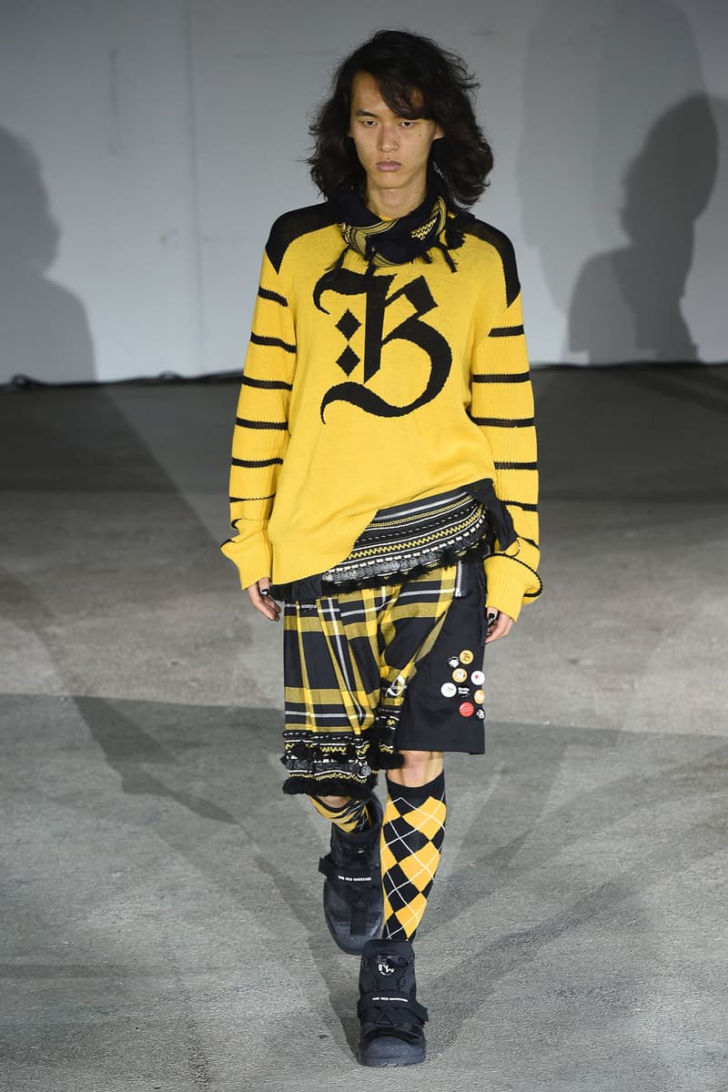 UNDERCOVER Spring Summer 2019 Collection Runway Jun Takahashi Nike Leather Jacket Dr Martens Riot Punk Gangs The New warriors