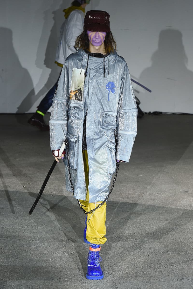 UNDERCOVER Spring Summer 2019 Collection Runway Jun Takahashi Nike Leather Jacket Dr Martens Riot Punk Gangs The New warriors