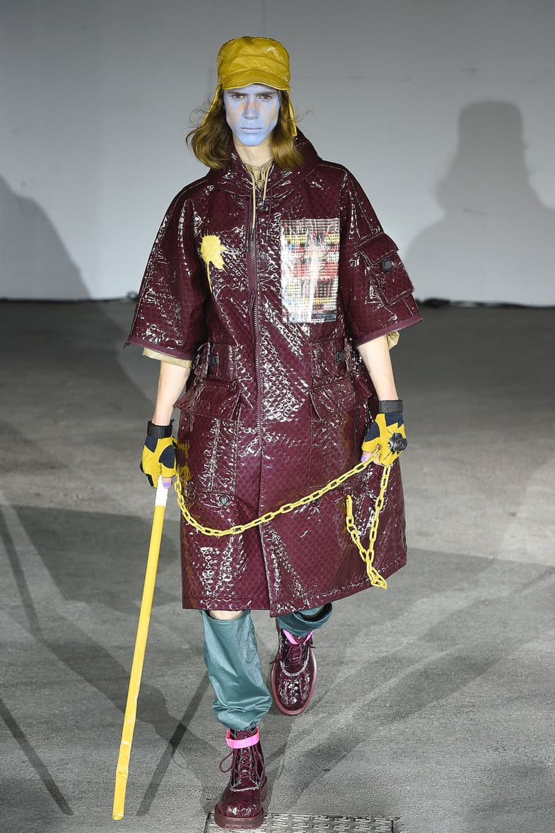 UNDERCOVER Spring Summer 2019 Collection Runway Jun Takahashi Nike Leather Jacket Dr Martens Riot Punk Gangs The New warriors