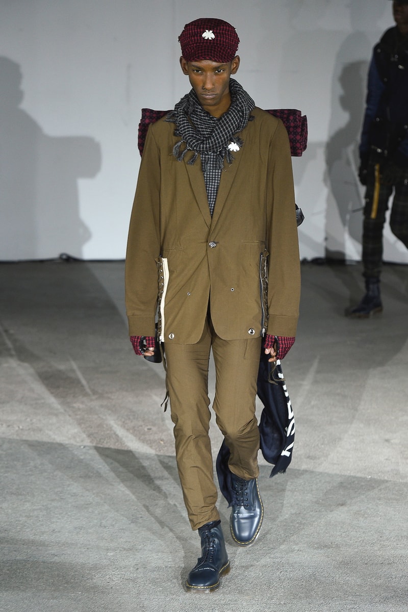 UNDERCOVER Spring Summer 2019 Collection Runway Jun Takahashi Nike Leather Jacket Dr Martens Riot Punk Gangs The New warriors