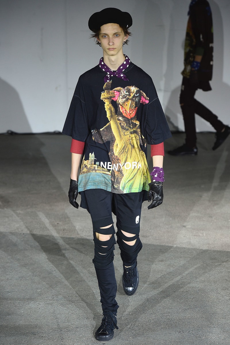 UNDERCOVER Spring Summer 2019 Collection Runway Jun Takahashi Nike Leather Jacket Dr Martens Riot Punk Gangs The New warriors