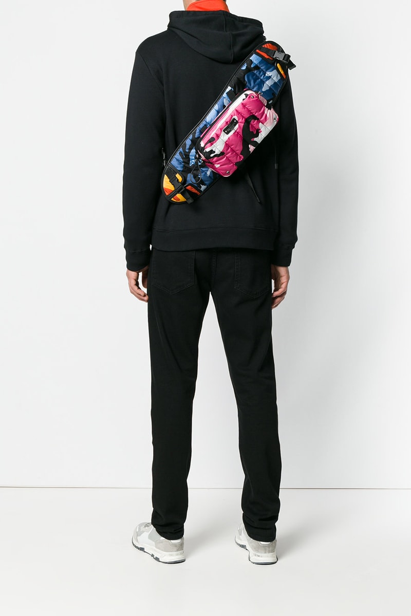 Valentino Camoushuffle Skateboard Holder june 2018 release date info drop camouflage farfetch