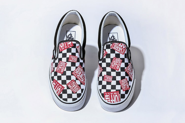 BILLY'S Debuts Exclusive Vans "Off The Wall Check" Slip-On