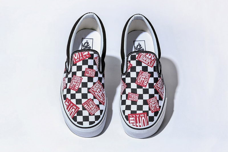 Vans Classic Slip On Off The Wall Check june 16 2018 release date info drop sneakers shoes footwear billy's exclusive online drop release