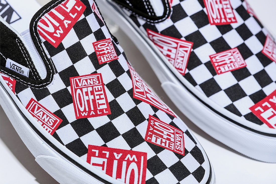 Vans Classic Slip On Off The Wall Check june 16 2018 release date info drop sneakers shoes footwear billy's exclusive online drop release