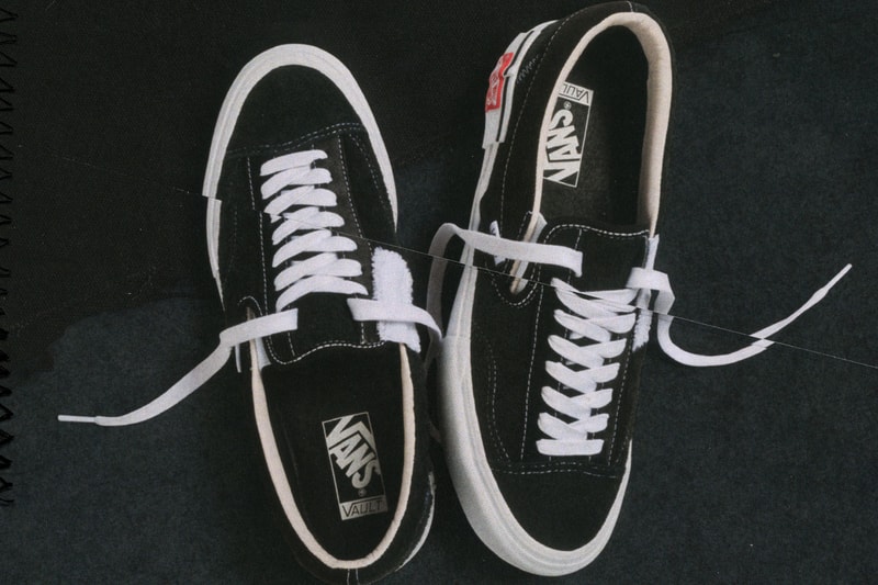 Vans Vault "Cap LX" Pack Sk8-Hi Slip On Authentic Checkerboard Shoes Black Marshmallow White off Sail Beige Tan Deconstructed Deconstruct Virgil Abloh the Ten Nike Shop Release Info June 21