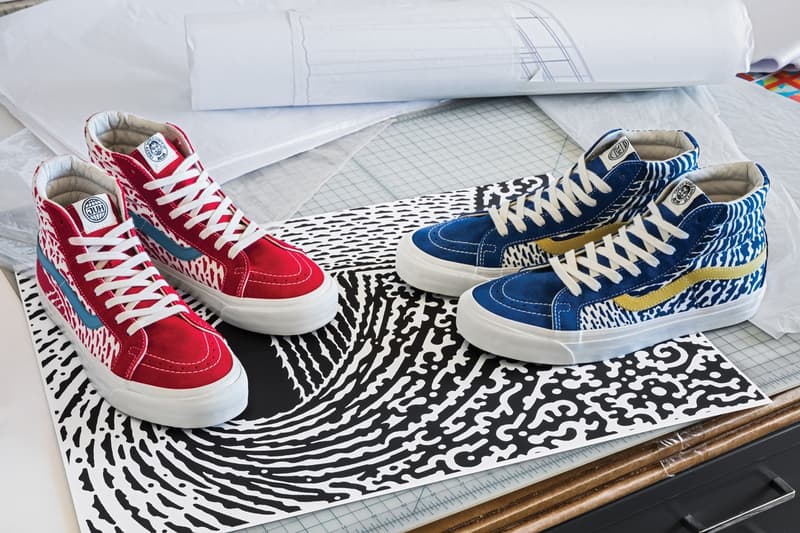 Vault by Vans John Van Hamersveld 2018 spring summer collaboration collection classic OG Sk8 Hi LX Classic Slip On LX