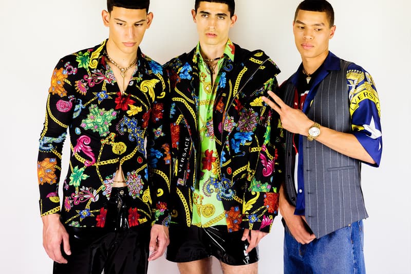 Versace Spring Summer 2019 Collection Backstage menswear milan fashion week