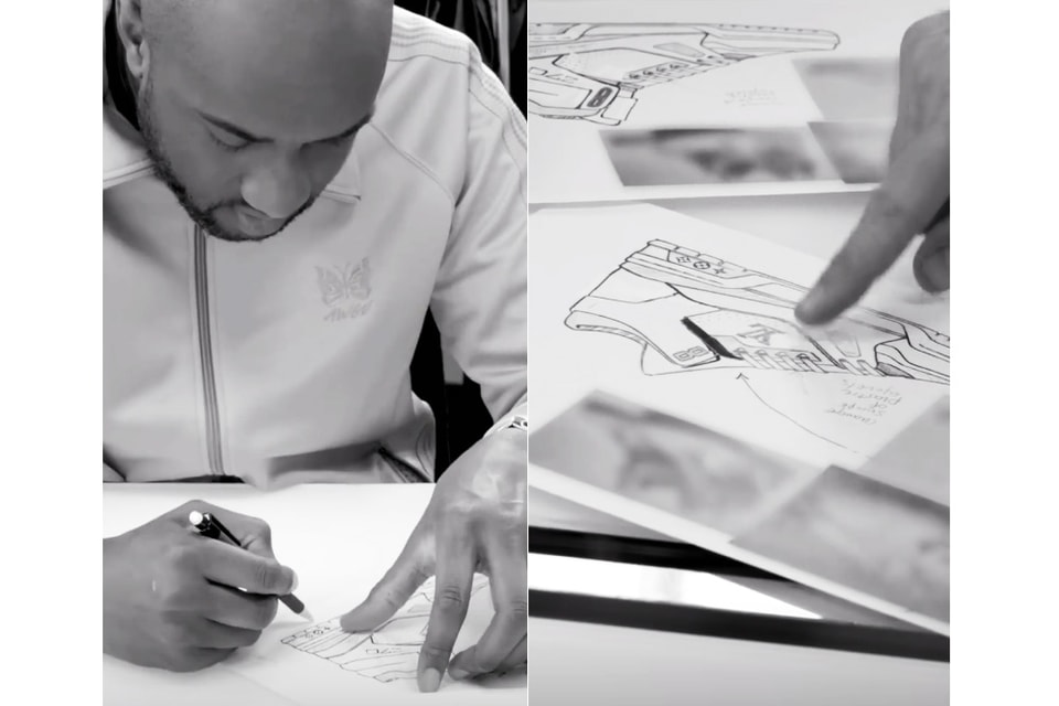 Virgil Abloh Teases Louis Vuitton Sneaker Design
