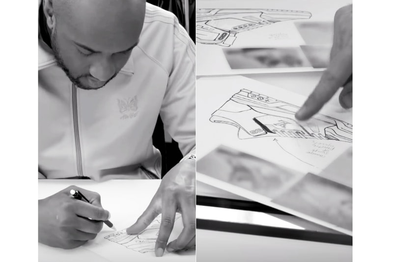 virgil abloh louis vuitton sneakers bag clothes collection spring summer 2019 sketch atelier studio