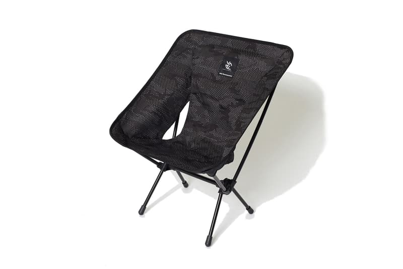 White Mountaineering wmbc helinox collaboration fall winter 2018 drop release info tent camping gear chair table tee shirt hat cap japan june 22