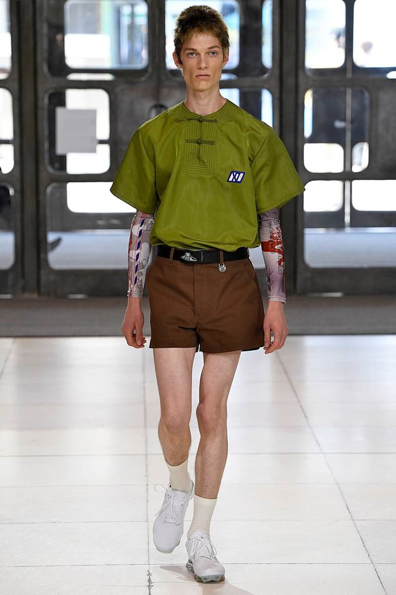 Xander Zhou Spring/Summer 2019 Collection Show menswear london fashion week pregnant aliens