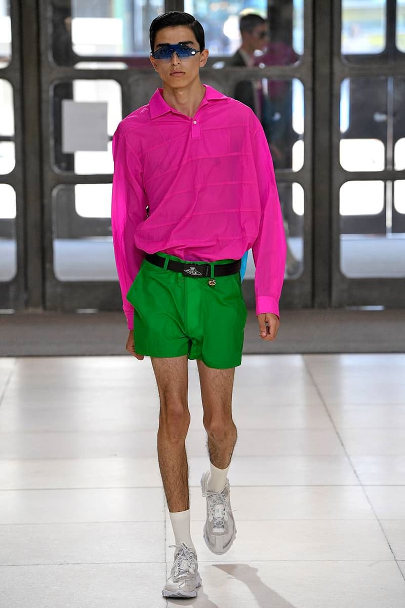 Xander Zhou Spring/Summer 2019 Collection Show menswear london fashion week pregnant aliens