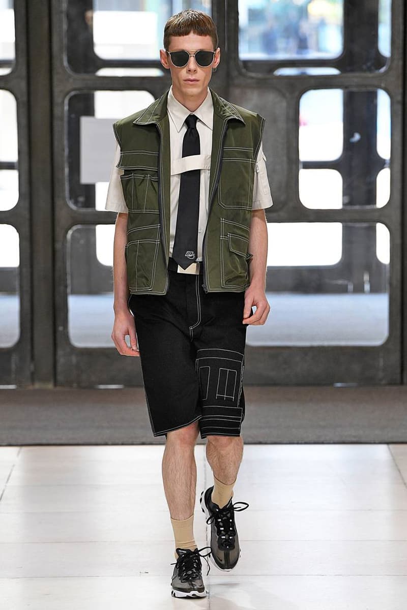 Xander Zhou Spring/Summer 2019 Collection Show menswear london fashion week pregnant aliens