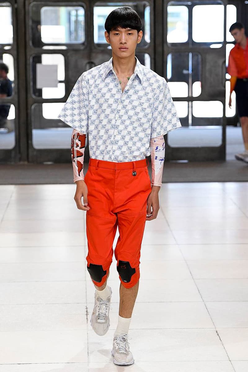 Xander Zhou Spring/Summer 2019 Collection Show menswear london fashion week pregnant aliens