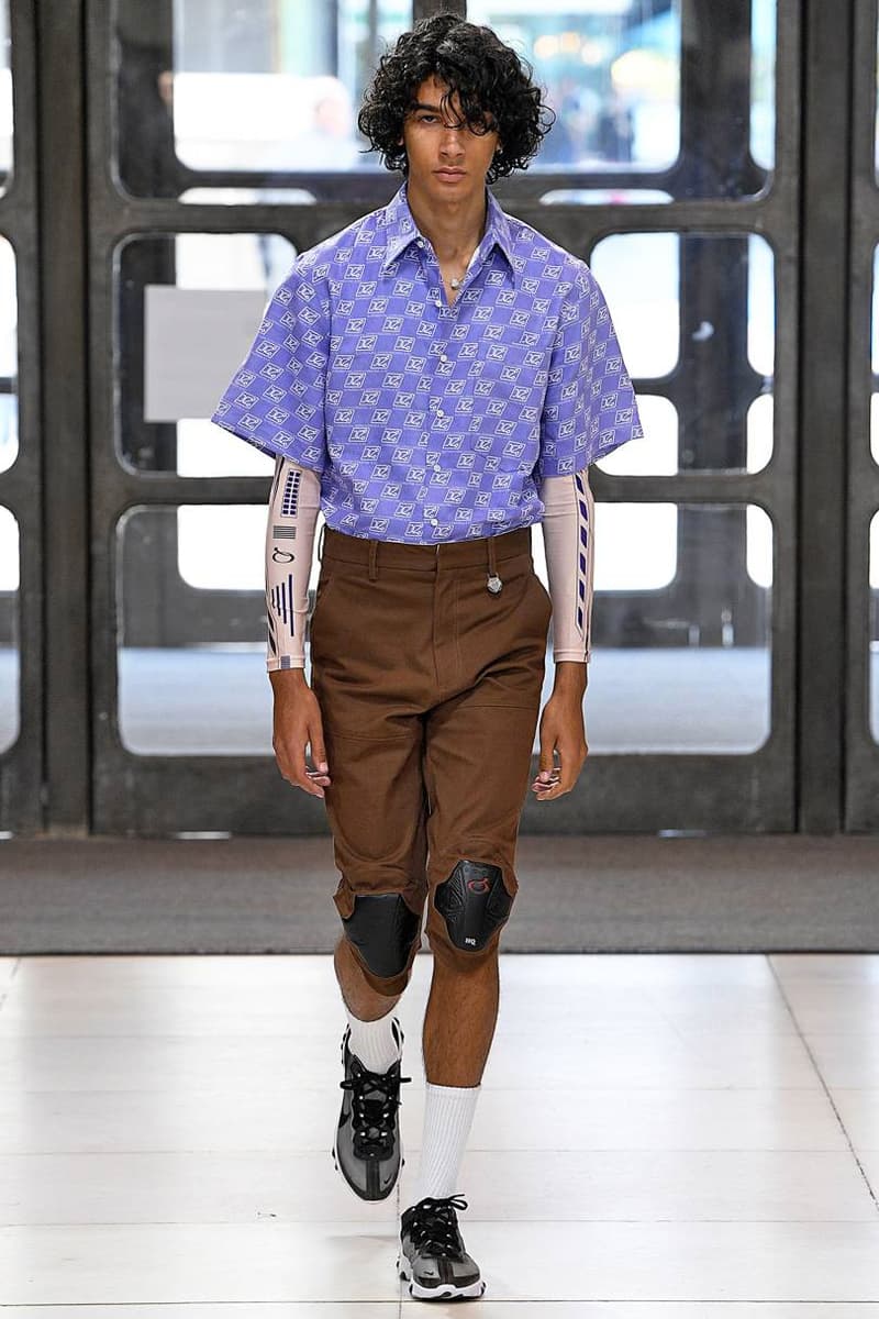 Xander Zhou Spring/Summer 2019 Collection Show menswear london fashion week pregnant aliens