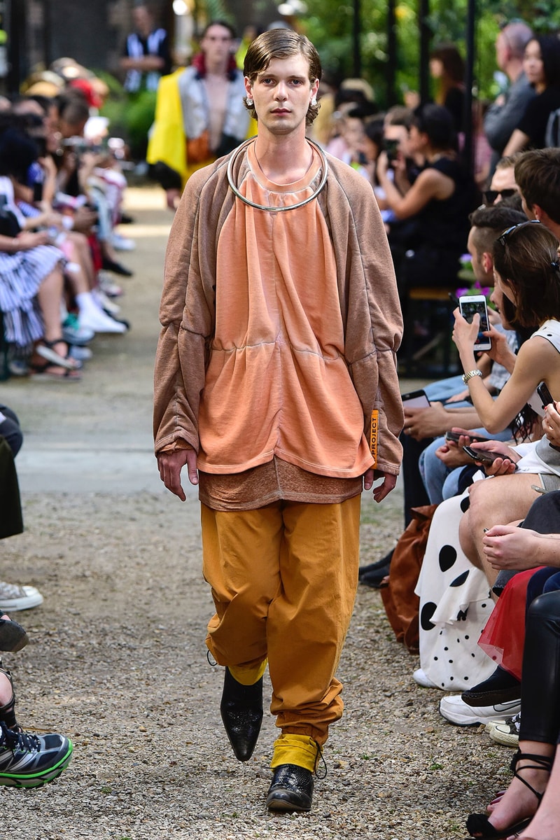 Y/Project Spring/Summer 2019 Collection Paris Fashion Week PFW Mens Suit Uggs Overcoat Glenn Martens gmBH Abasi Rosborough