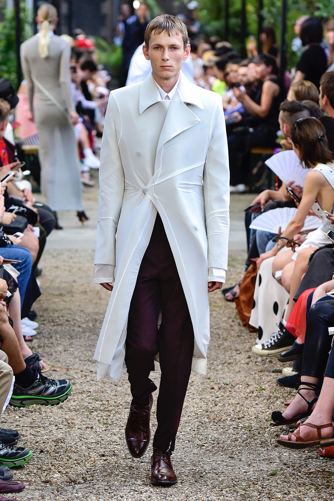 Y/Project Spring/Summer 2019 Collection Paris Fashion Week PFW Mens Suit Uggs Overcoat Glenn Martens gmBH Abasi Rosborough