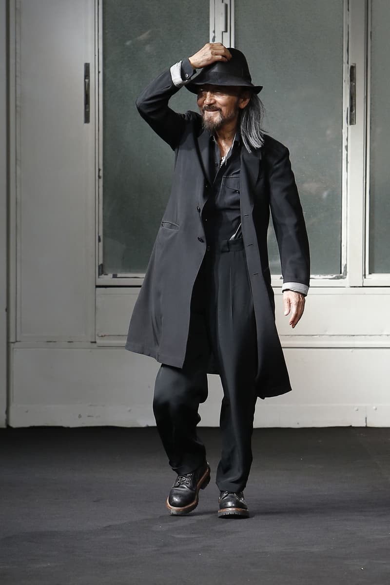 Yohji Yamamoto Spring Summer 2019 collection runway paris fashion week mens