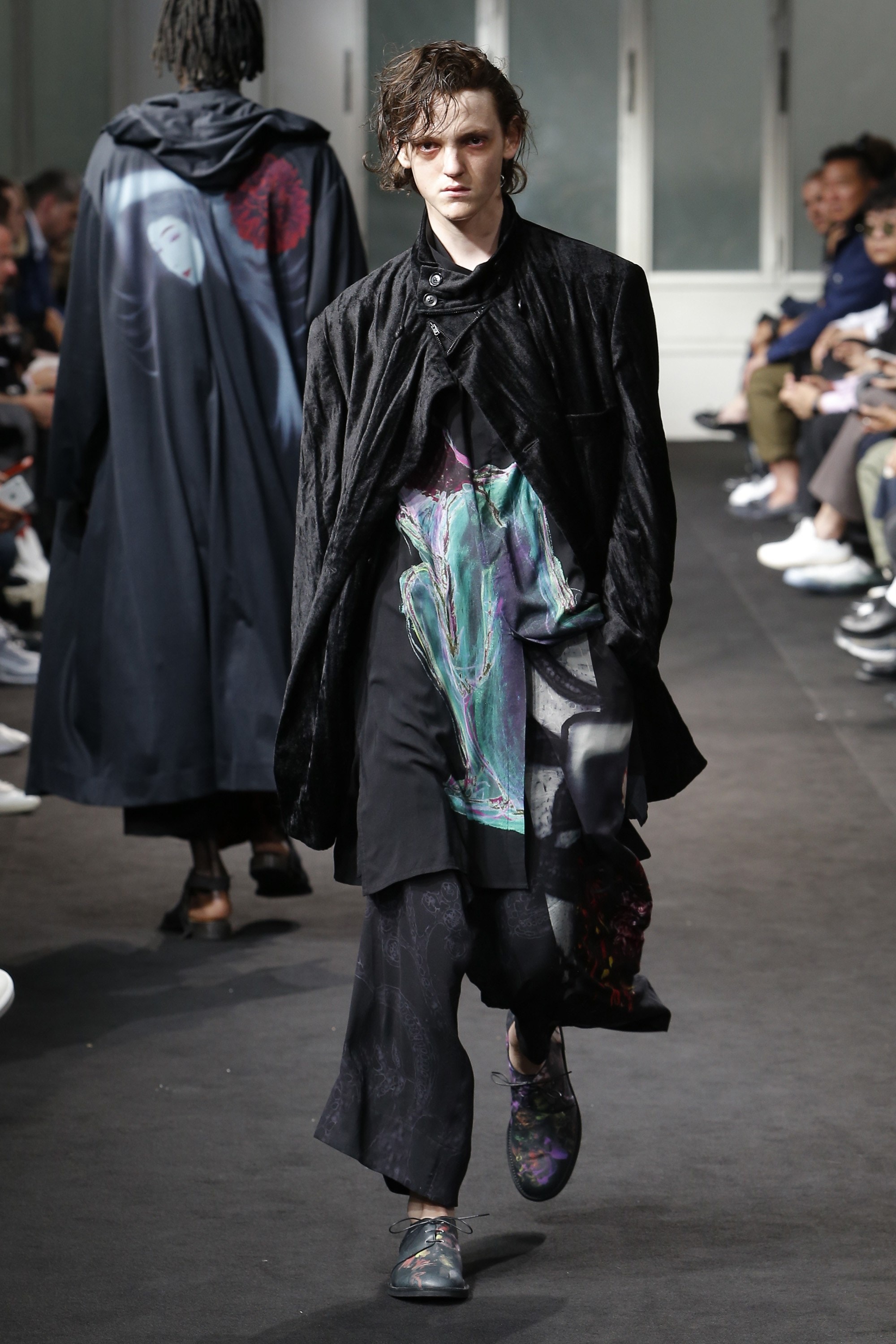 Yohji Yamamoto Spring Summer 2019 collection runway paris fashion week mens