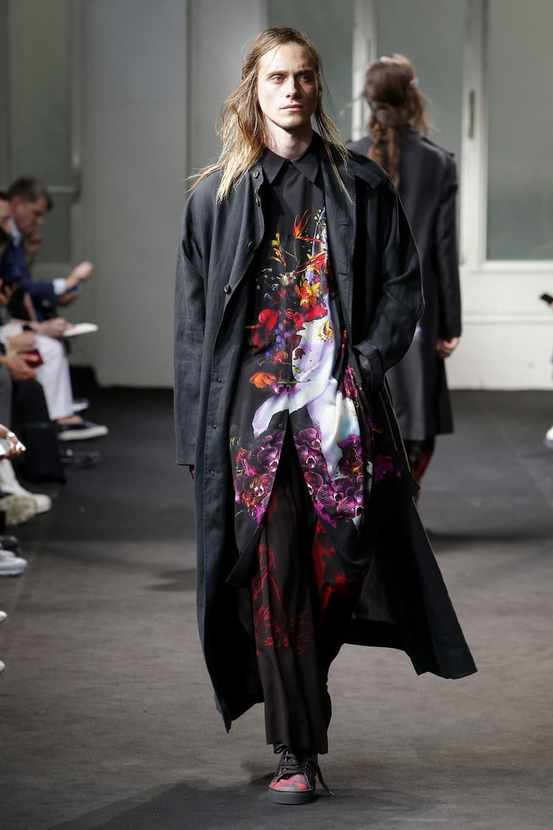 Yohji Yamamoto Spring Summer 2019 collection runway paris fashion week mens