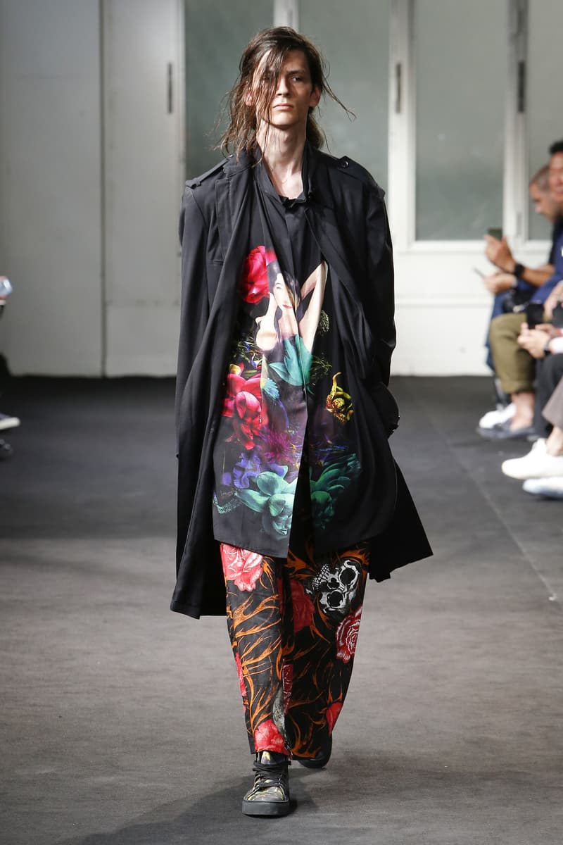 Yohji Yamamoto Spring Summer 2019 collection runway paris fashion week mens