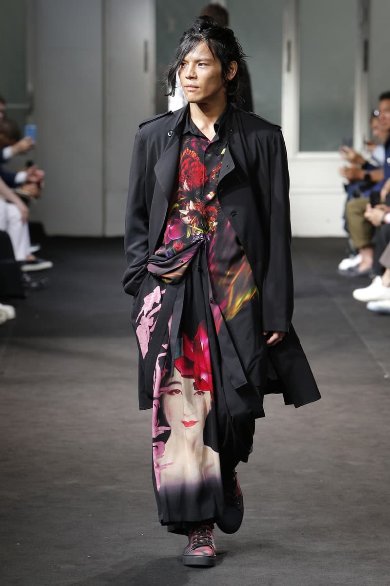 Yohji Yamamoto Spring Summer 2019 collection runway paris fashion week mens