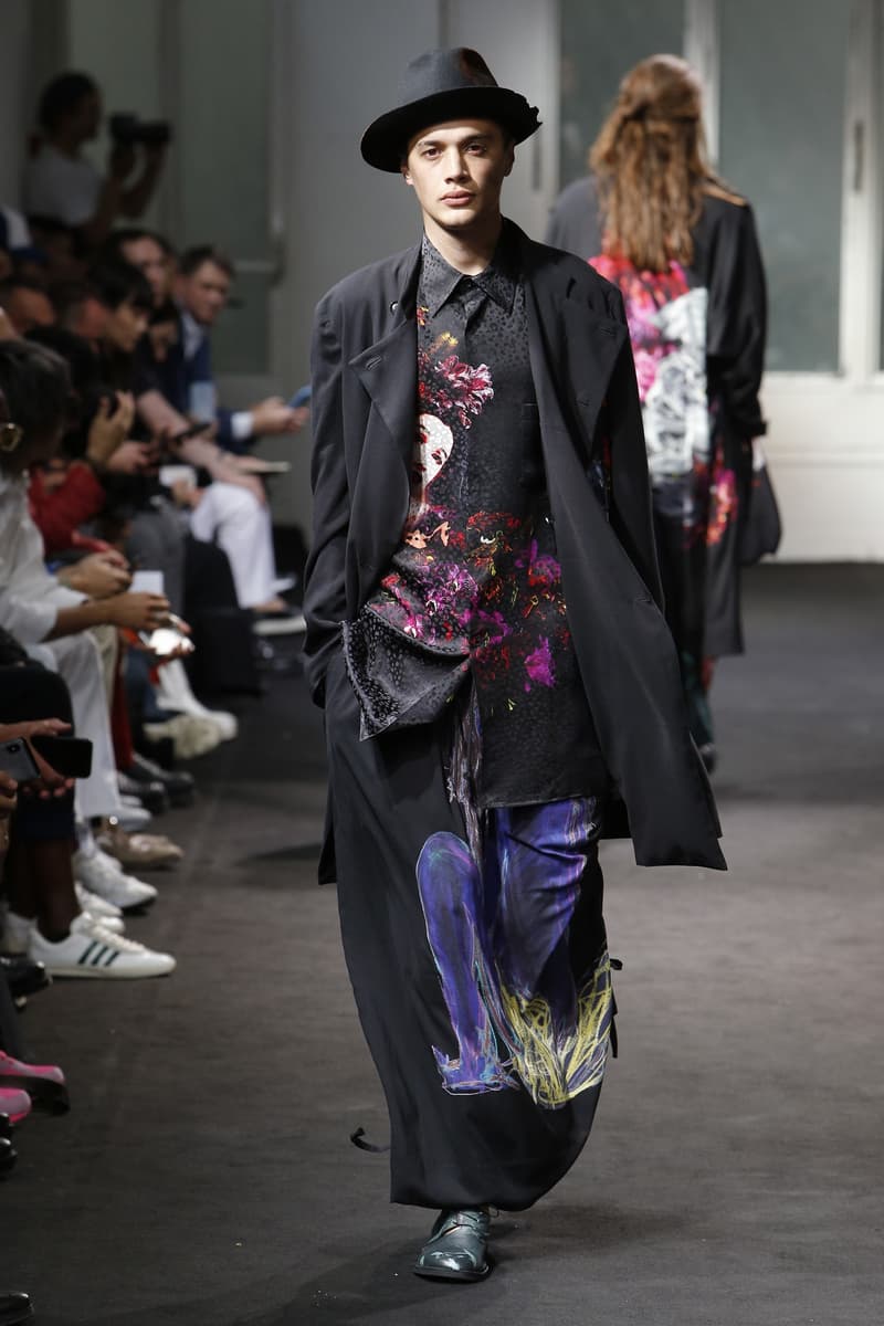 Yohji Yamamoto Spring Summer 2019 collection runway paris fashion week mens