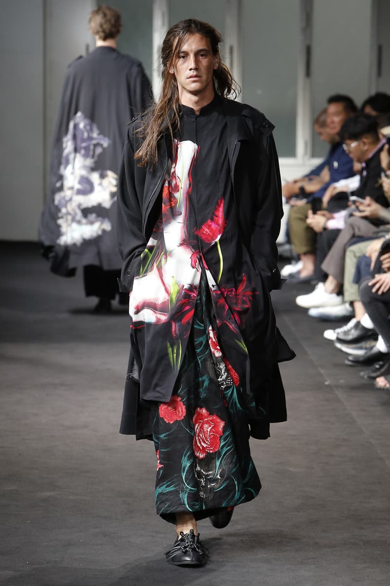 Yohji Yamamoto Spring Summer 2019 collection runway paris fashion week mens