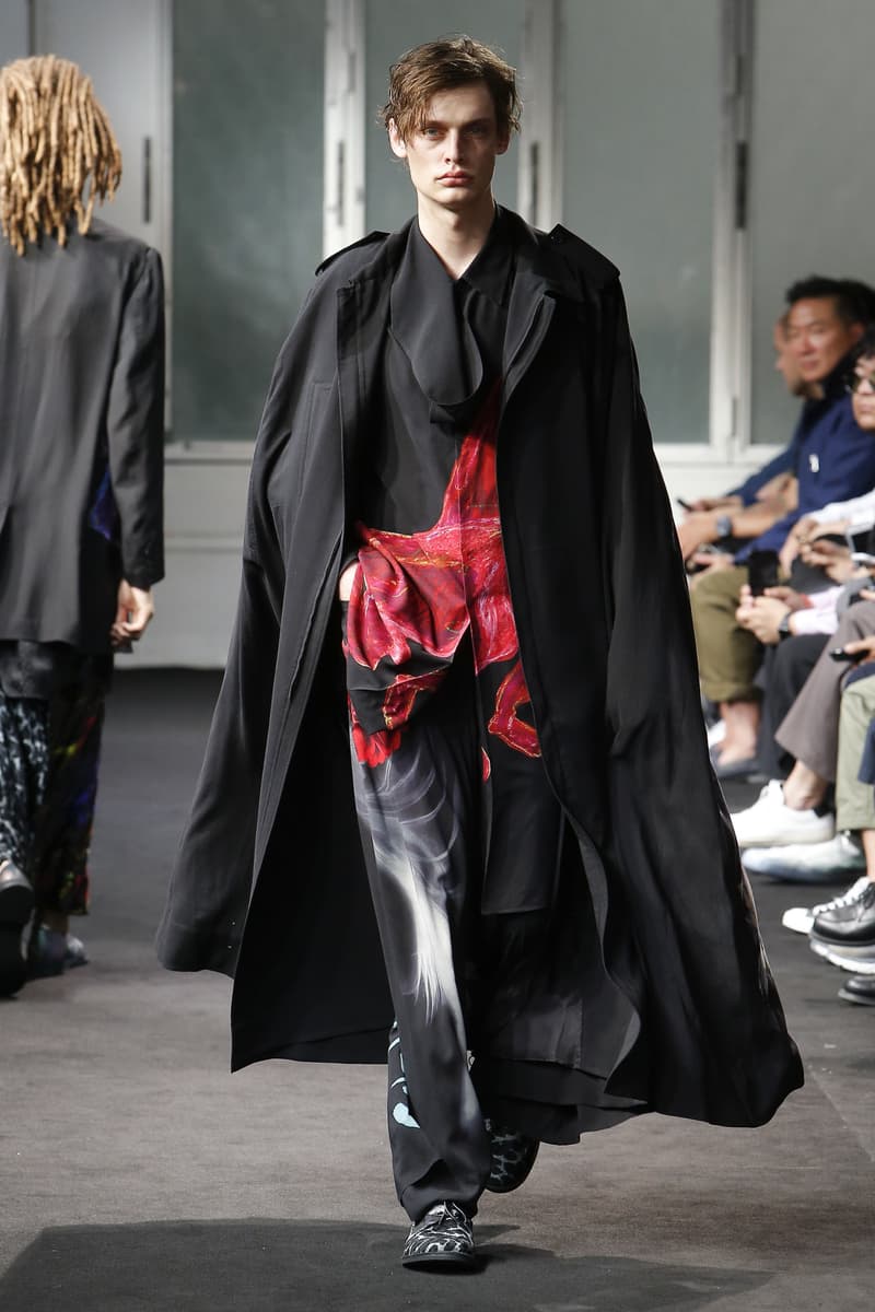 Yohji Yamamoto Spring Summer 2019 collection runway paris fashion week mens