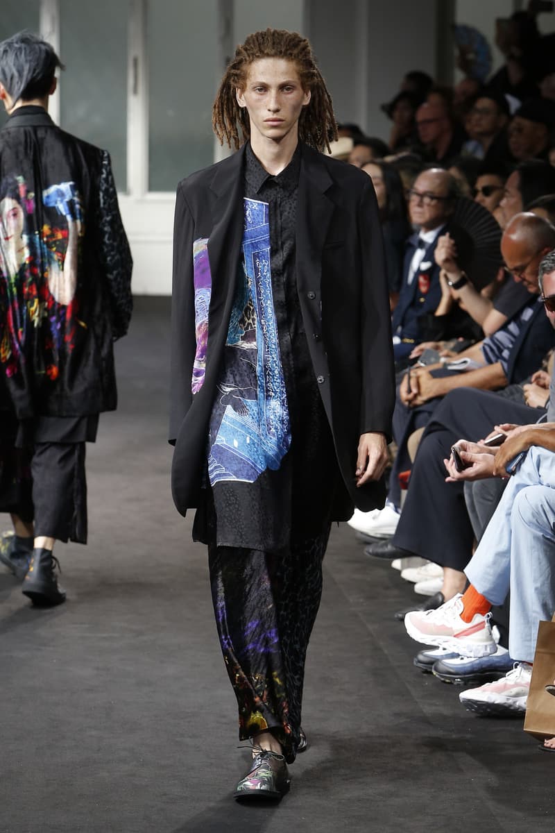 Yohji Yamamoto Spring Summer 2019 collection runway paris fashion week mens