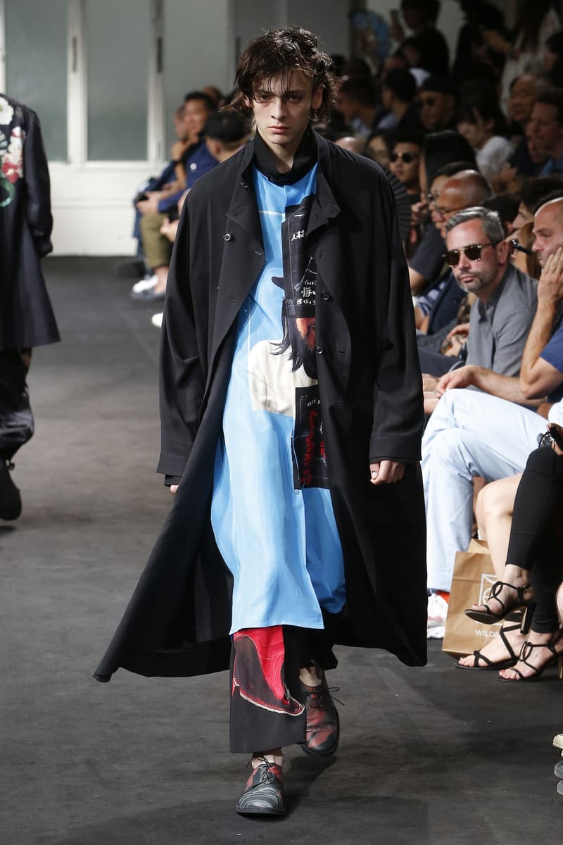 Yohji Yamamoto Spring Summer 2019 collection runway paris fashion week mens