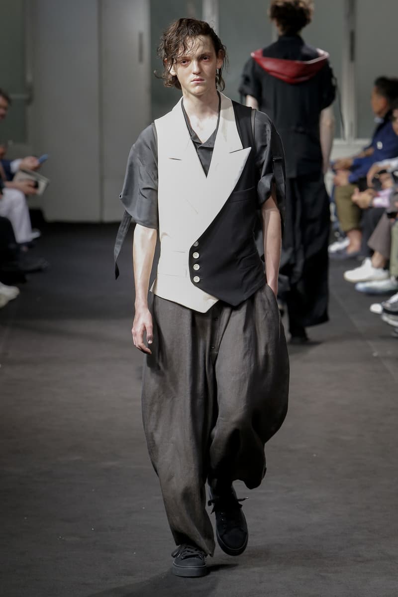 Yohji Yamamoto Spring Summer 2019 collection runway paris fashion week mens