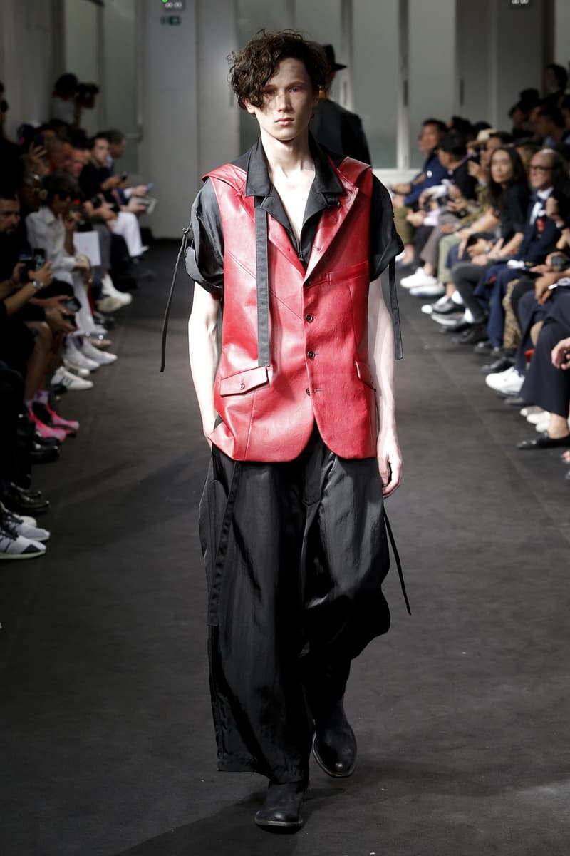 Yohji Yamamoto Spring Summer 2019 collection runway paris fashion week mens