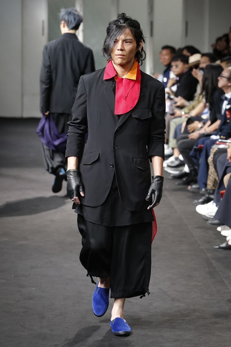 Yohji Yamamoto Spring Summer 2019 collection runway paris fashion week mens