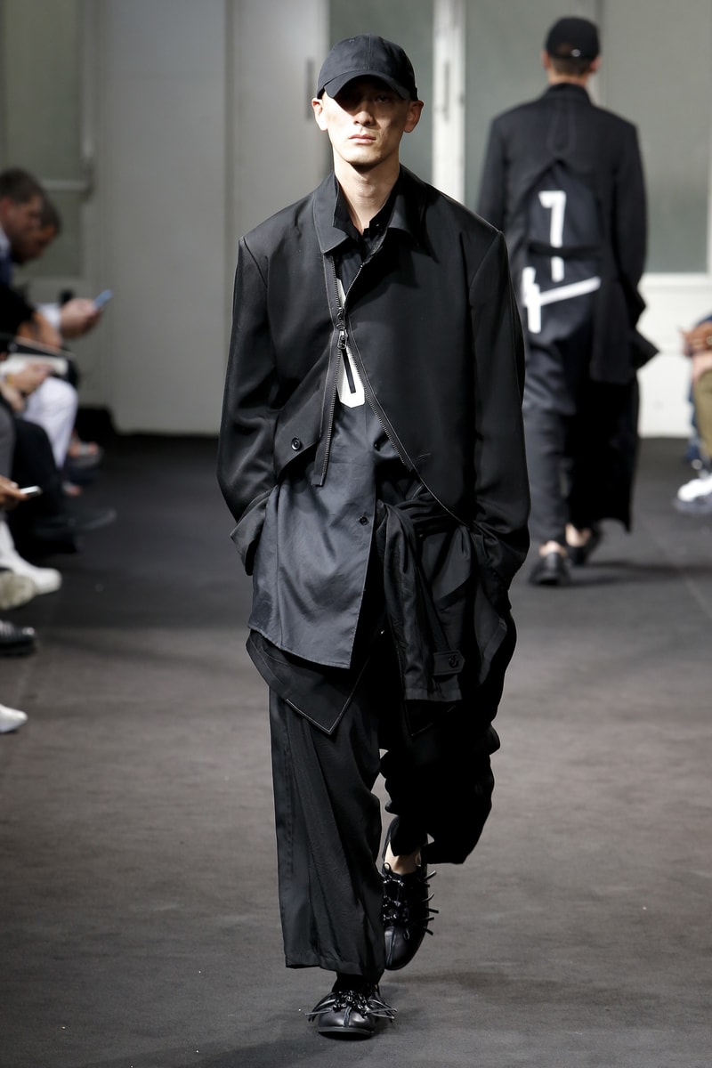 Yohji Yamamoto Spring Summer 2019 collection runway paris fashion week mens