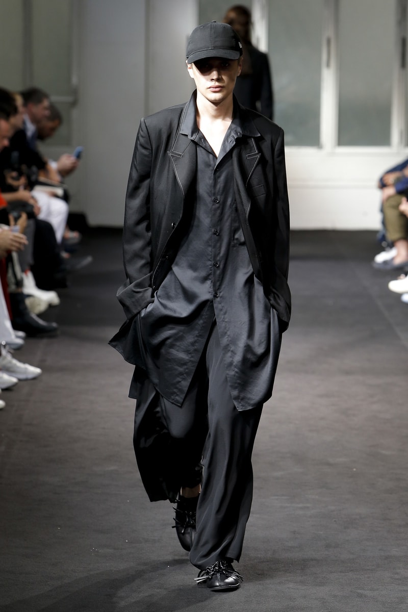Yohji Yamamoto Spring Summer 2019 collection runway paris fashion week mens
