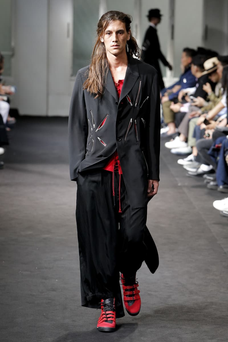 Yohji Yamamoto Spring Summer 2019 collection runway paris fashion week mens