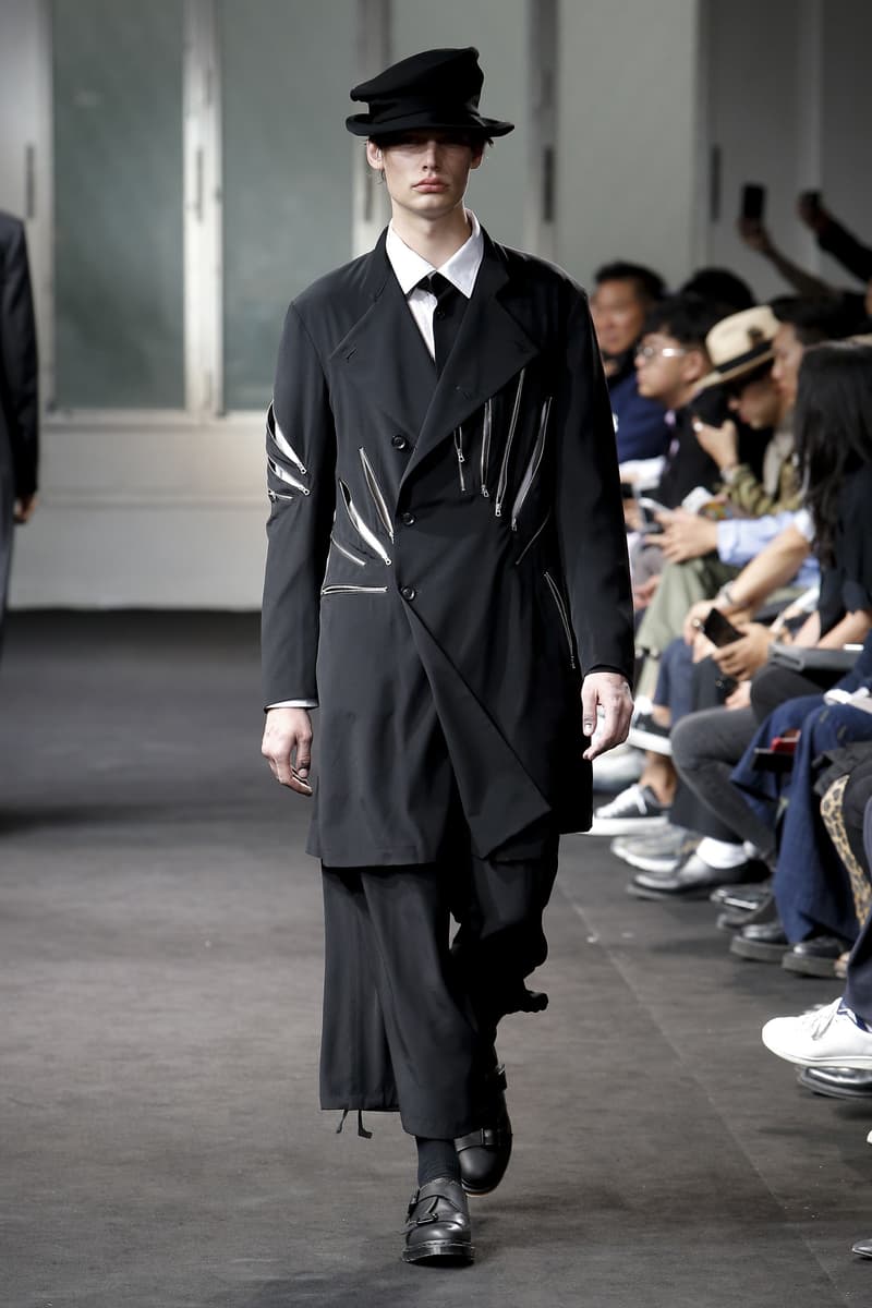 Yohji Yamamoto Spring Summer 2019 collection runway paris fashion week mens