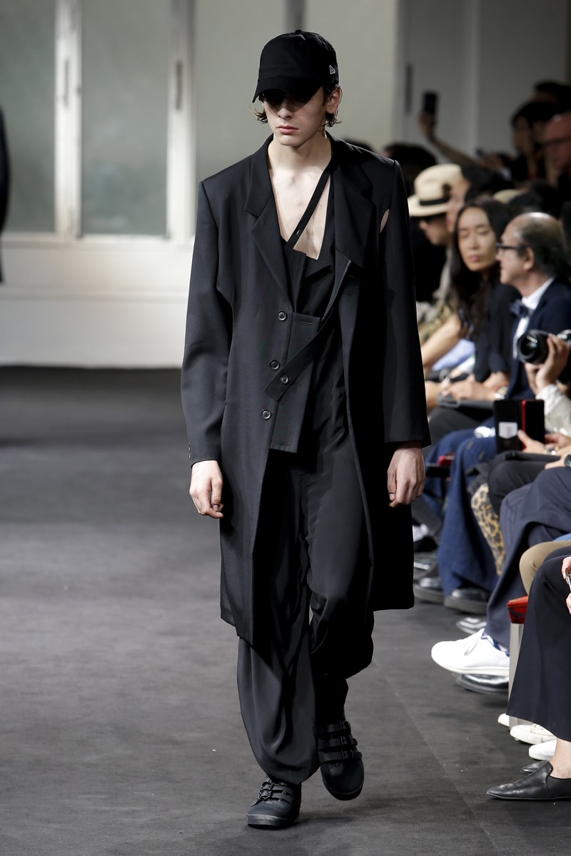 Yohji Yamamoto Spring Summer 2019 collection runway paris fashion week mens