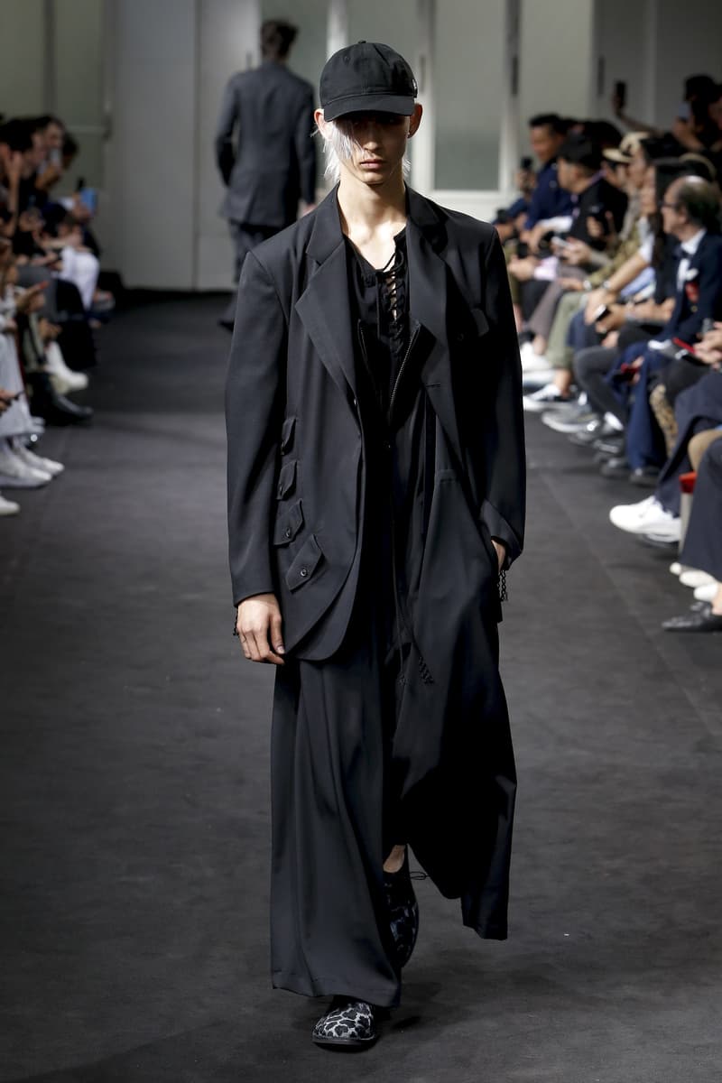 Yohji Yamamoto Spring Summer 2019 collection runway paris fashion week mens